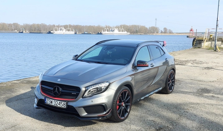 Mercedes-Benz GLA cena 119900 przebieg: 83400, rok produkcji 2015 z Świnoujście małe 529